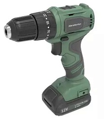 Аккумуляторная ударная дрель-шуруповерт MarsWorker 12V Lithium Impact Drill, зеленый (MSBLID1201-04)