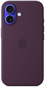 Чехол Apple для iPhone 16 Silicone Case с MagSafe, Plum (MYY43)