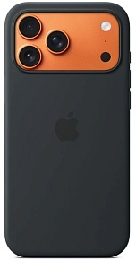 Чехол Apple Silicone Case с MagSafe для iPhone 17 Pro, черный (Black) MGFK4FE/A