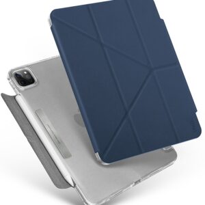 Чехол-книжка Uniq Camden Anti- microbial Blue для iPad Pro 11(2021) голубой NPDP11(2021)-CAMIBL