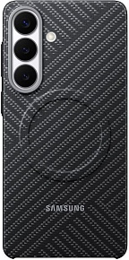 Чехол Samsung Carbon Magnet Case для Galaxy S26+, серый (EF-KS947SSEGRU)