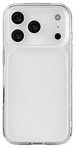 Чехол uBear Real Case для iPhone 17 Pro (усиленный), прозрачный (CS533TT63PRL-I25)