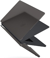Чехол Uniq Claro для MacBook Air 15'' (M2/M3/M4), серый матовый MA15(2023)-CLAROMGRY