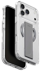 Чехол Uniq Heldro Air с MagSafe для iPhone 17 Pro, прозрачный (IP6.3P(2025)-HELAMLCLR)