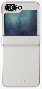 Чехол Uniq Hybrid для Samsung Galaxy Z Flip6 Ora, кремовый (UNIQ-GZFLIP6HYB-ORACRM)
