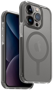 Чехол Uniq HYBRID LIFEPRO XTREME MAGCLICK CHARGING (MagSafe) для iPhone 15 Pro MAX 6.7, серый (Frost Grey) IP6.7P(2023)-LXAFMFGRY