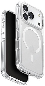 Чехол Uniq Lifepro Xtreme с MagSafe для iPhone 17 Pro, прозрачный (IP6.3P(2025)-LXAFMFCLRW)