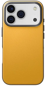 Чехол Uniq Lyden DS с MagSafe для iPhone 17 Pro, желтый (IP6.3P(2025)-LDSCYELFGRY)