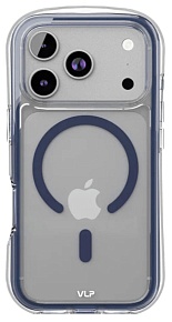 Чехол VLP Bubble Case с MagSafe для iPhone 17 Pro Max, темно-синий (10541007)