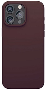 Чехол защитный "vlp" Aster Case с MagSafe для iPhone 15 Pro, мокка