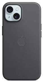 iPhone 15 Plus FineWoven Case с MagSafe, Black