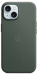 iPhone 15 Plus FineWoven Case с MagSafe, Evergreen