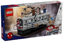Конструктор LEGO Super Heroes 76321 Человек-паук против Доктора Осьминога: Сцена с поездом