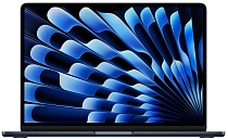 Ноутбук Apple MacBook Air 13 (M4, 10C CPU/10C GPU, 2025), 24 ГБ, 512 ГБ SSD, Midnight (темная ночь) MC6C4
