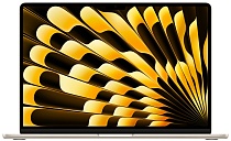 Ноутбук Apple MacBook Air 15 (M3, 8C CPU/10C GPU, 2024), 24 ГБ, 512 ГБ SSD, 35 W, Starlight (сияющая звезда) MC9K4