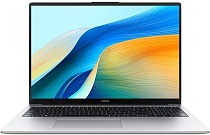 Ноутбук Huawei MateBook D 16 2024 MCLG-X (Intel Core i5 13420H, Intel UHD Graphics) 16ГБ, 1ТБ SSD, noOS, серебристый (53014MUA)