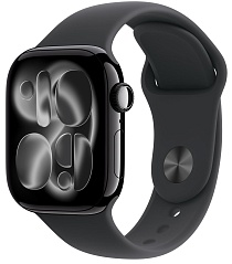 Ремешок Apple Watch 42мм Black Sport Band - S/M (MXLJ3FE/A)