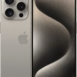 Смартфон Apple iPhone 15 Pro 512GB, Natural Titanium (серый)