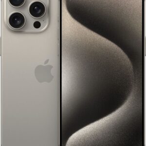 Смартфон Apple iPhone 15 Pro Max 256GB, Natural Titanium (серый)