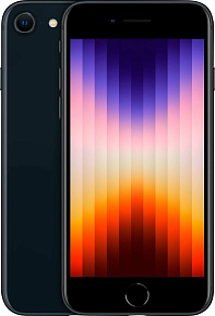 Смартфон Apple iPhone SE 2022 128 ГБ черный