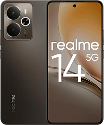 Смартфон Realme 14 5G 12/256 ГБ, черный