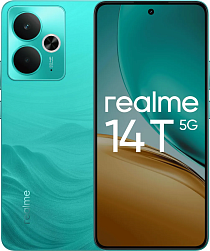 Смартфон Realme 14T 5G 12/256Gb, зеленый