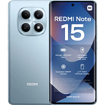 Смартфон Redmi Note 15 4G 8/128Гб, синий