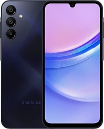 Смартфон Samsung Galaxy A15 6/128 ГБ, черный (Blue Black)