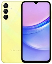 Смартфон Samsung Galaxy A15 8/256 ГБ, желтый