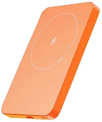Внешний аккумулятор VLP LITE Power Snap с MagSafe 5000 мАч, оранжевый (2012001)