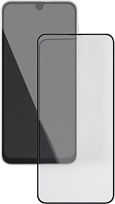 Защитное стекло VLP A-Glass 2.5D для Galaxy A36/A37/A56/A57/S24 FE, черная рамка (1061136)
